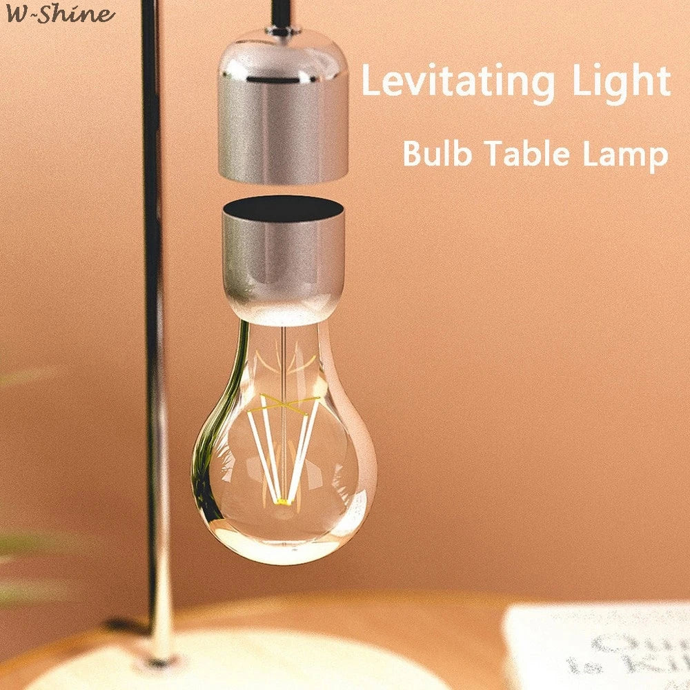 Magnetic Levitation Lamp ( Stainless Steel)