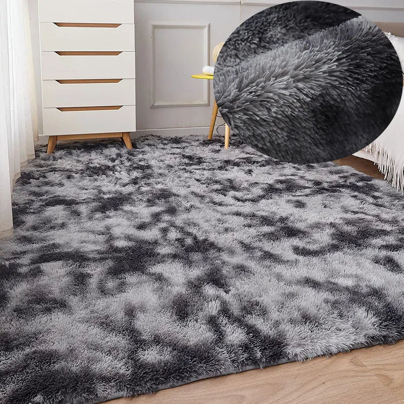 Cloud-Loom Solitaire Area Rug