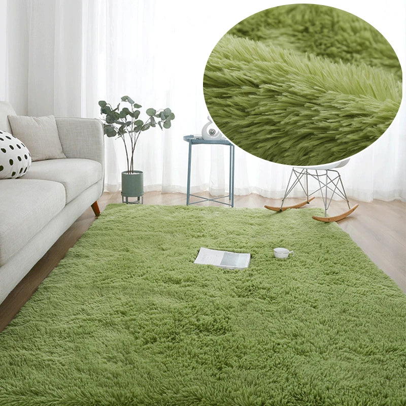 Cloud-Loom Solitaire Area Rug