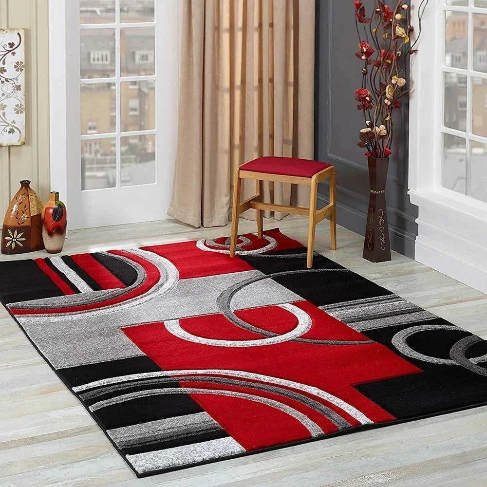 Modern Nordic Geometrical Area Rug