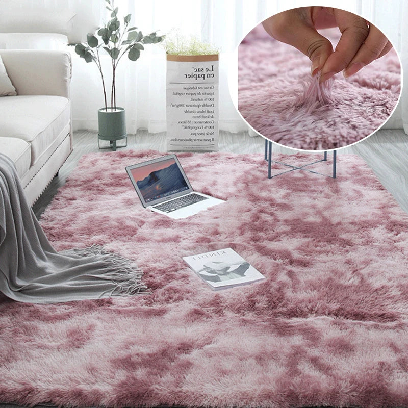 Cloud-Loom Solitaire Area Rug