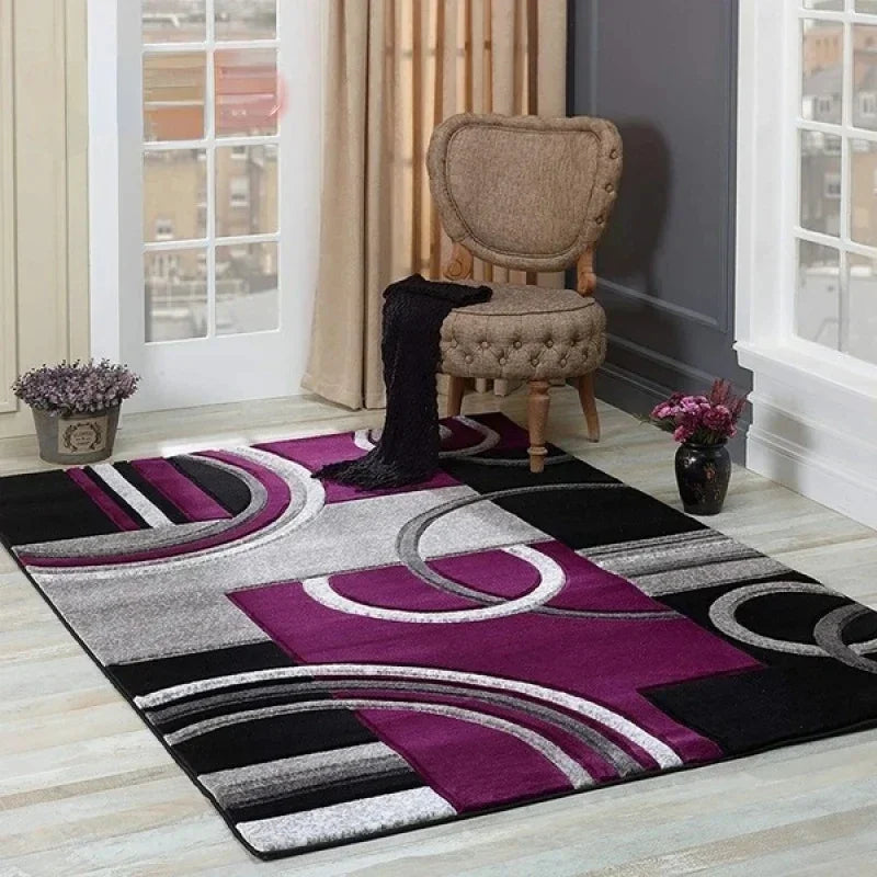 Modern Nordic Geometrical Area Rug