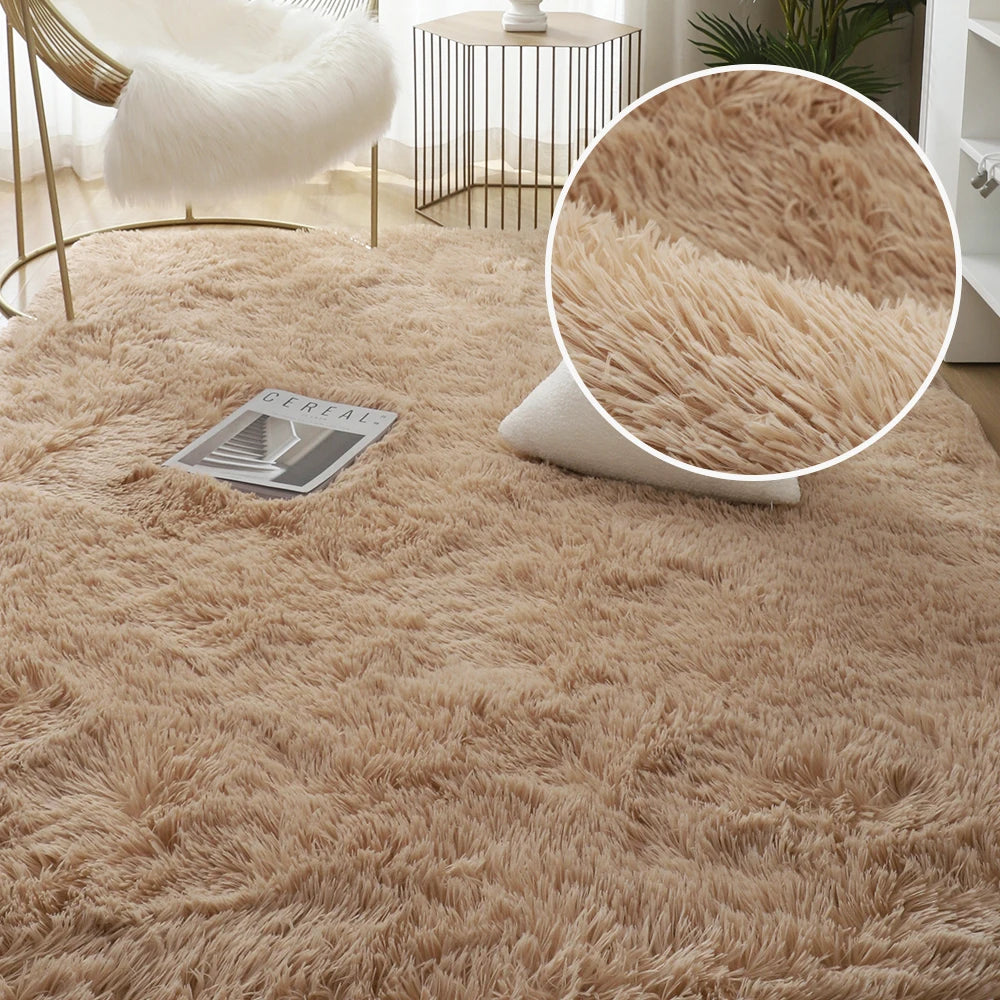 Cloud-Loom Solitaire Area Rug