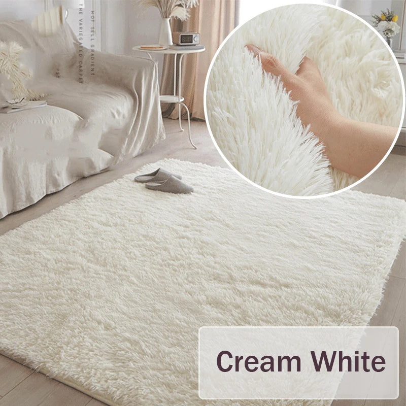 Cloud-Loom Solitaire Area Rug
