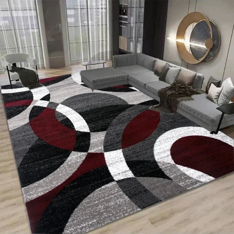 Modern Nordic Geometrical Area Rug