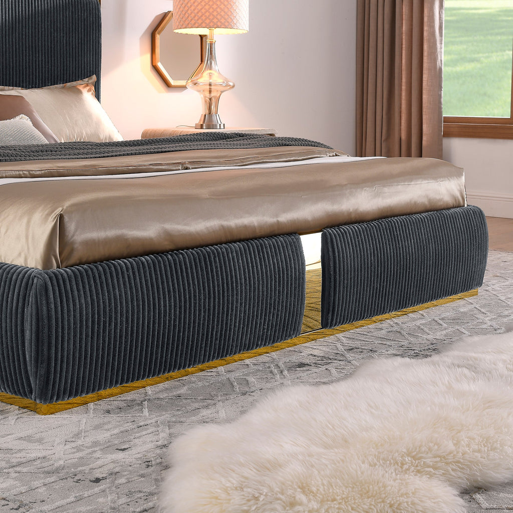 Ribbed Avant-Garde Bed